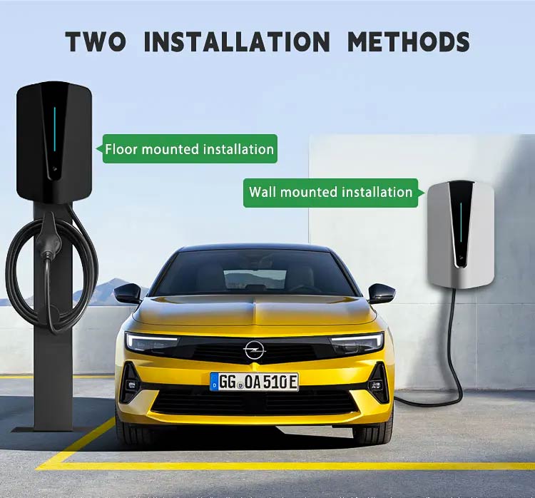 Fast Charging 7kw 11kw 22kw Best Price APP Control EV Charger for Electric Cars manufacture