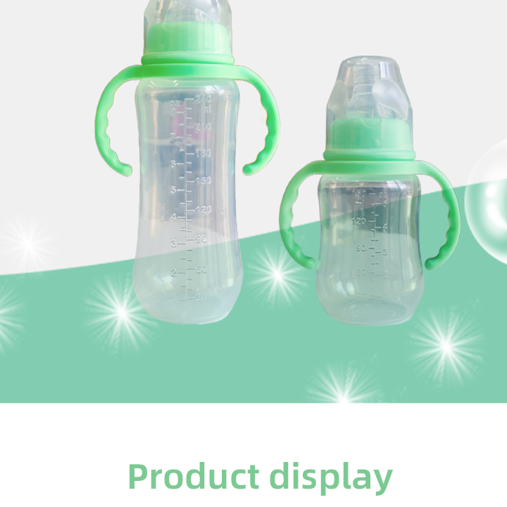 Bpa Free OEM Service Factory Price Baby Feeding Bottle Food Grade PP Silicone Breast Milk Bottle manufacture