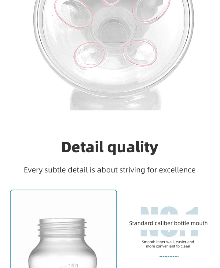 Factory Price Eco-friendly Manual Breast Pump with Packaging Box BPA Free Silicone Hand Breast Pump for Baby Breast Feeding manufacture