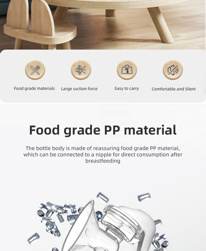 Factory Price Eco-friendly Manual Breast Pump with Packaging Box BPA Free Silicone Hand Breast Pump for Baby Breast Feeding supplier