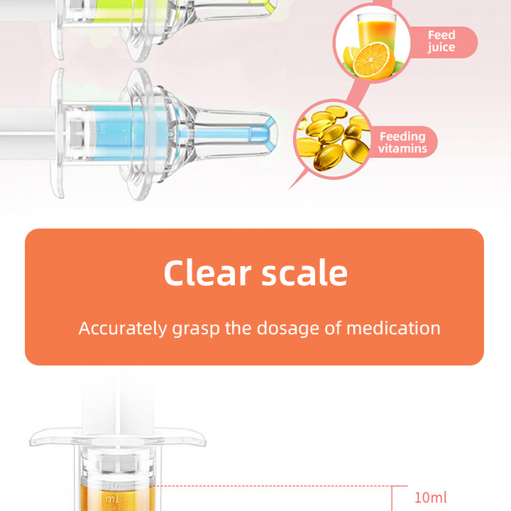 Manufacturer BPA Free Baby Silicone Medicine Feeder Dispenser Baby Infant Toddlers Medicine Pacifier Feeder with PP Bpx supplier