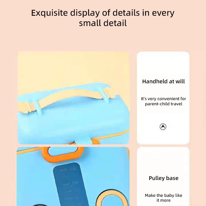 Factory Price Baby Milk Powder Dispenser Box BPA Free Portable Food Snacks Container for Kids Baby Products manufacture