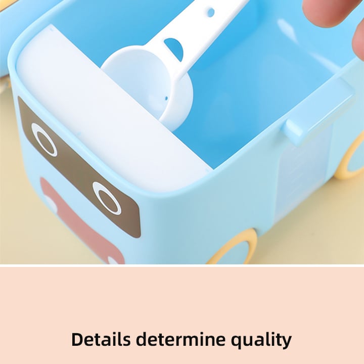 Factory Price Baby Milk Powder Dispenser Box BPA Free Portable Food Snacks Container for Kids Baby Products factory