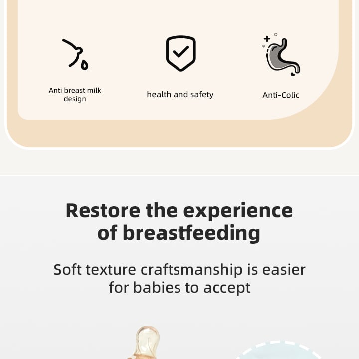 Silicone Baby Feeding Bottle Squeezing Nursing Bottle 150ml Newborn Infant Feeding Baby Bottle factory