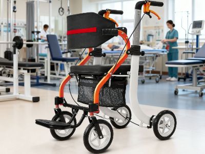 One height-adjustable rollator fits allstandardized, inclusive, economical