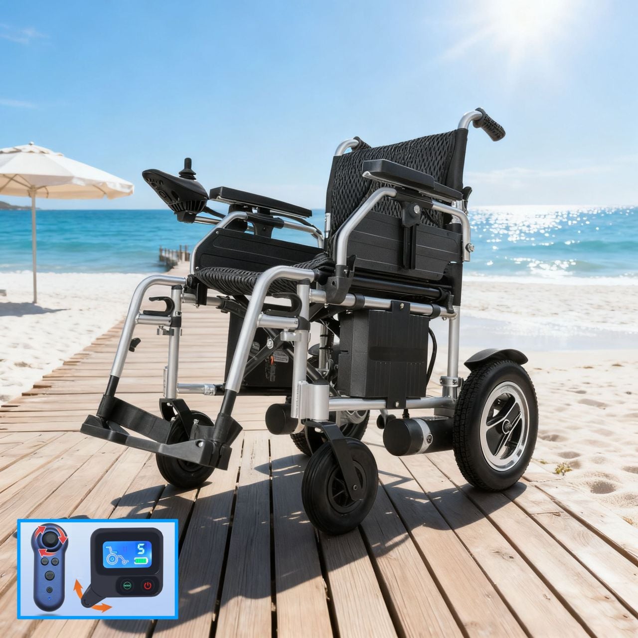 remote control electric wheelchair