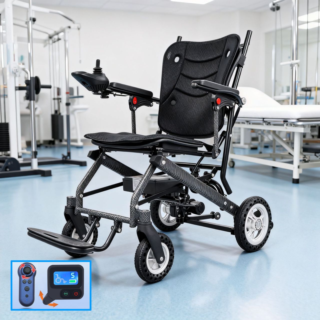 remote control electric wheelchair