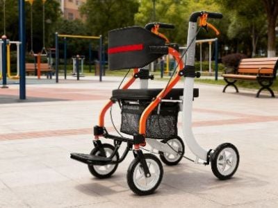 All-terrain rollators supporting municipal senior wellness and outdoor therapy