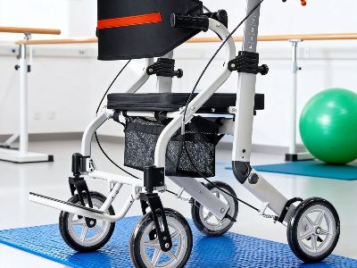 Built-to-last rollators with seating, secure brakes, and smart storage