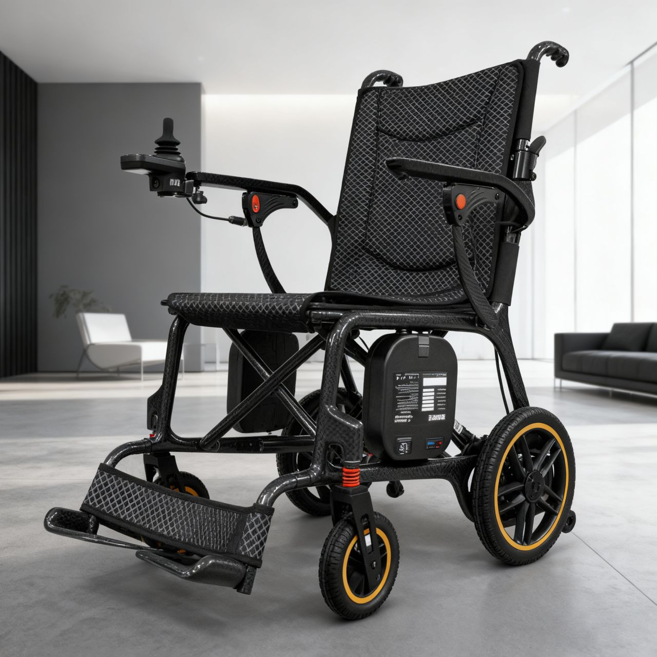 What makes carbon fiber the ideal choice for wheelchairs