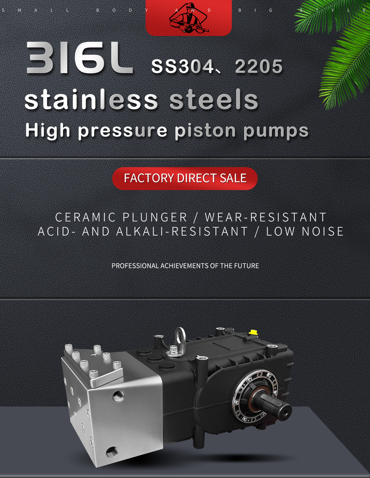 41Lpm 600bar KFG1950 Water Pump Supplier Powerful High-pressure Cleaning Machine Stainless Steel Three Cylinder Plunger Pump details