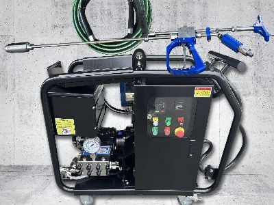 Industrial Pressure Washer for Construction Sites: Dust and Debris Removal
