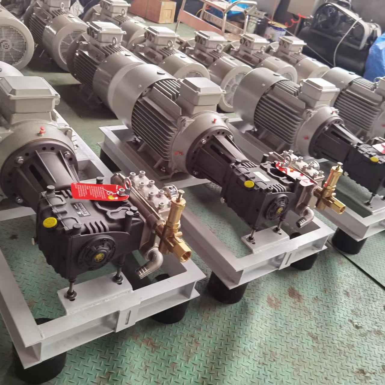 36KW 14500Psi 1000Bar 18Lpm Efficient Industrial Cleaning Ship Deck 440V Electric High Pressure Washing Washer factory