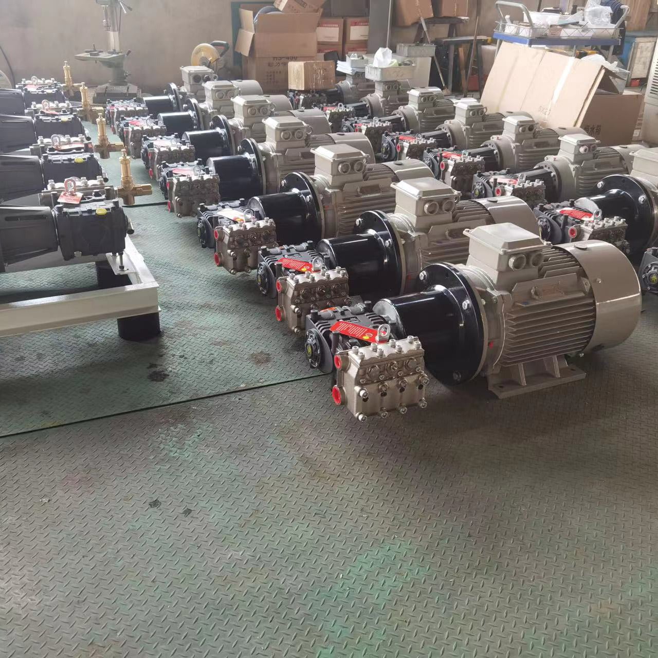 36KW 14500Psi 1000Bar 18Lpm Efficient Industrial Cleaning Ship Deck 440V Electric High Pressure Washing Washer factory