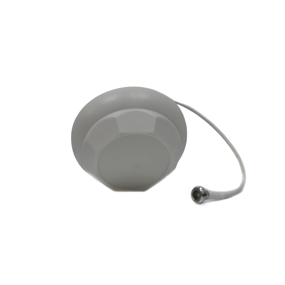 Ultra-Thin 2.5dBi 4.5dBi Omnidirectional Ceiling Antenna for Smart Buildings 5150-5850MHz 2400-2500MHz Vertical Polarization factory