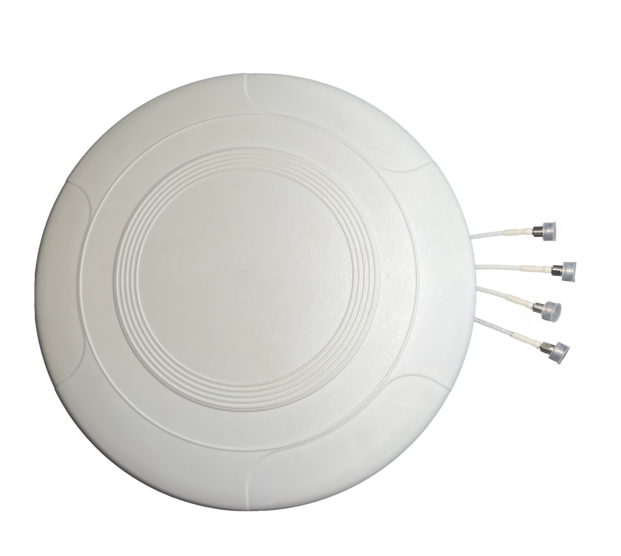 DC-Grounded Lightning-Protected 50Ω Impedance 617 6000MHz Quad Horizontal-Polarized Omni-Directional 20W Communication Antenna factory