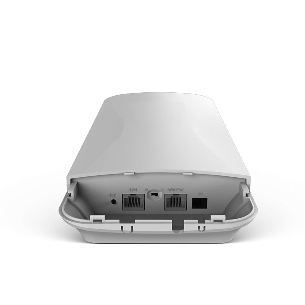 Dual Gigabit Network Ports 2X2 MIMO Single-band 5GHz 867Mbps Outdoor One-key Wireless Bridge with POE for CCTV Surveillance manufacture