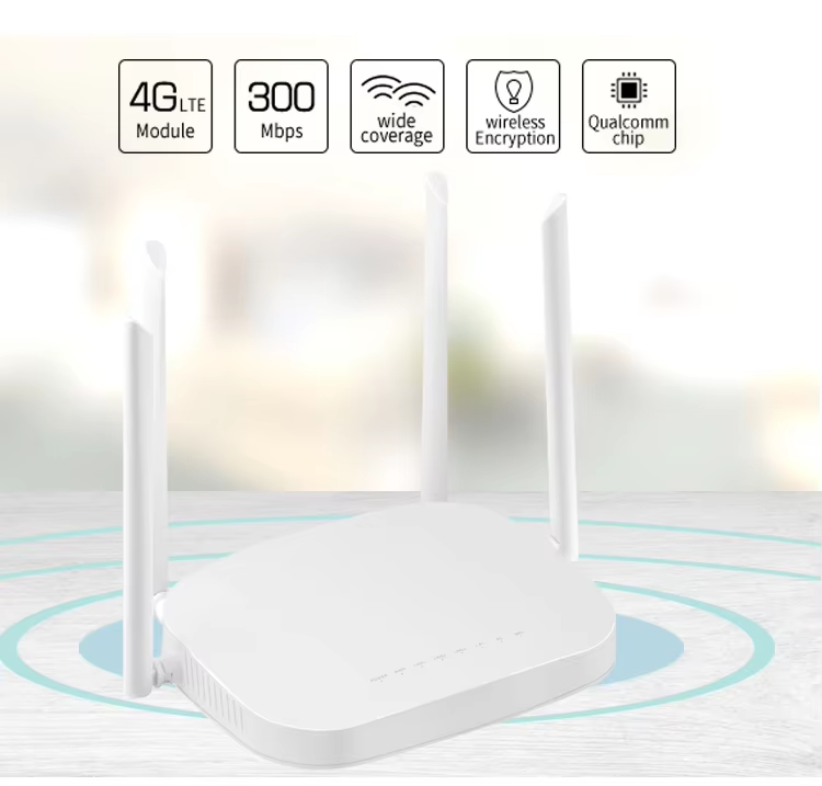 4g Sim Router Wireless Network Wifi Router 4g Lte with Sim Card Slot Cat4 300Mbps Port supplier