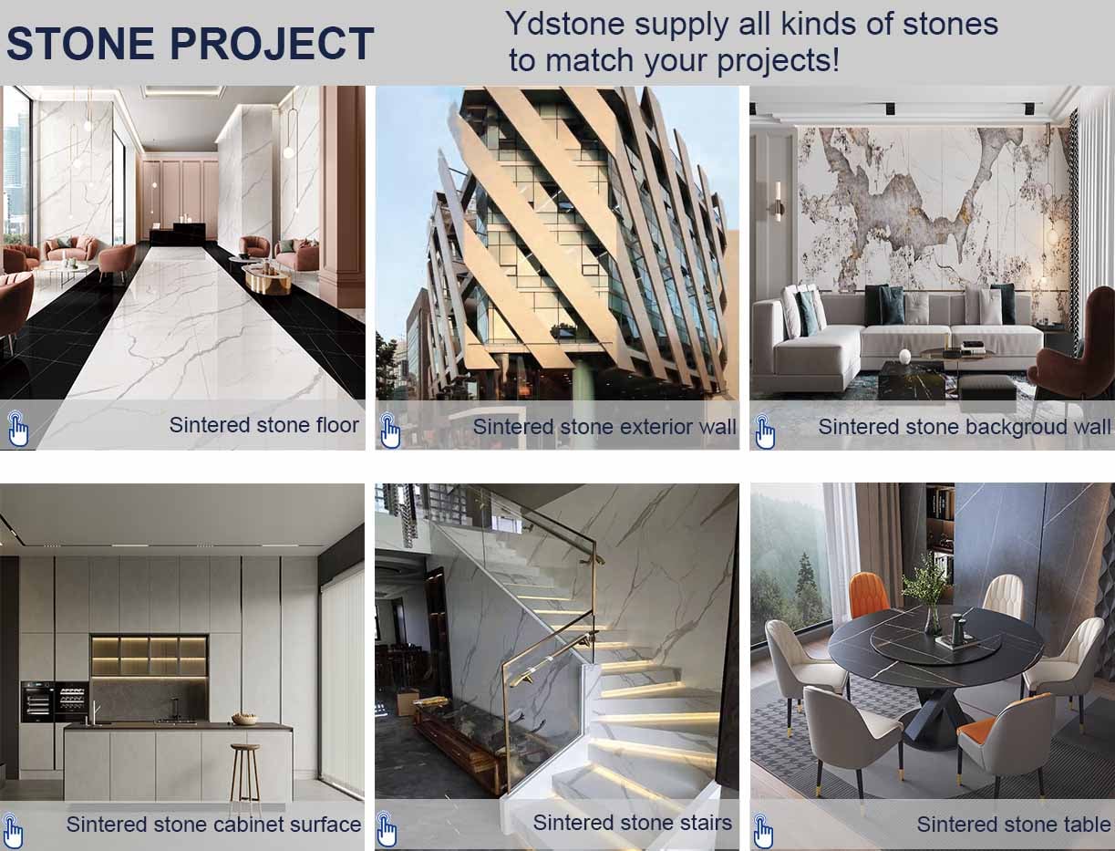 Modern Floor Tiles 3200*1600mm Marble Porcelain Wall Panel Artificial Sintered Stone Slabs details