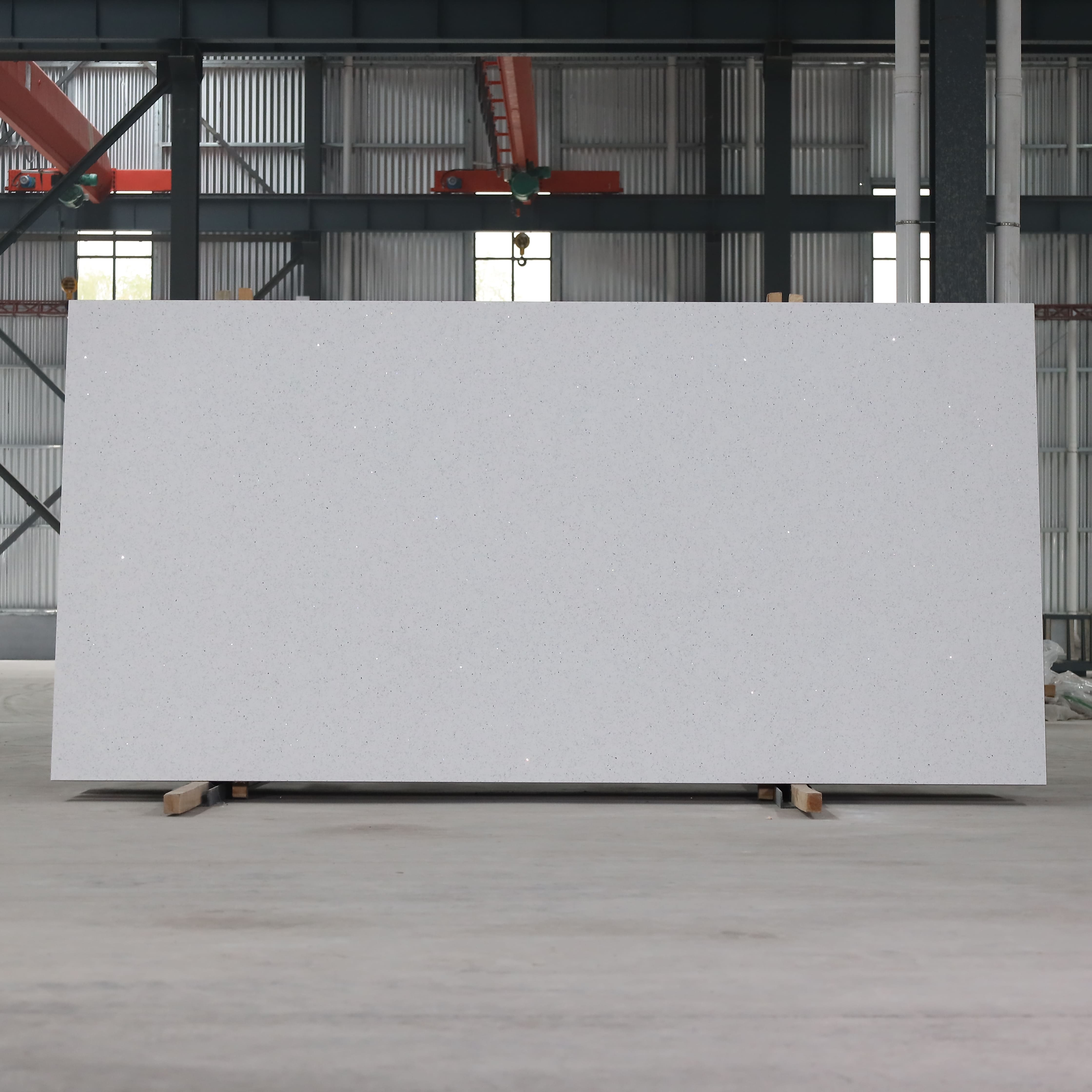 YDSTONE High Quality Calacatta Grey Color Short Vein Artificial Quartz Stone Slab for Wholesales details