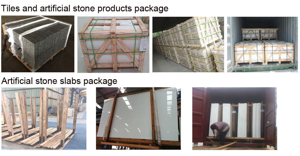 YDSTONE Antique Beige Cut-to-Size Artificial Marble Tiles for Exterior Interior Decoration-Balcony manufacture