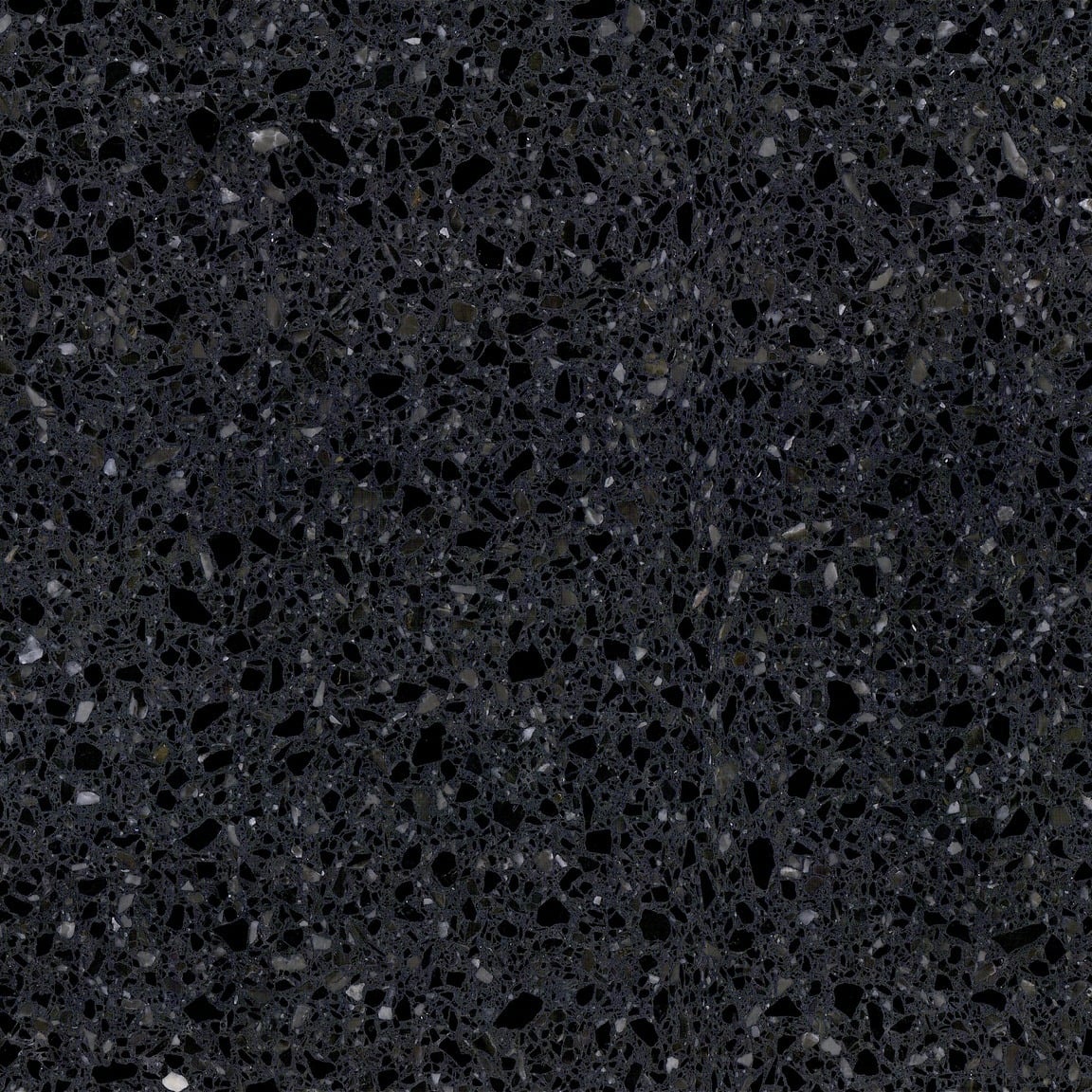 YDSTONE Factory Direct Artificial Stone Floor Tile Polished Black Terrazzo Tiles 600x600 Cement Tile manufacture