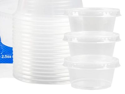 Microwave-Safe Sauce Cups: Heating Up Soy Sauce and Gravies Easily