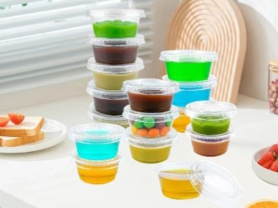 Stackable Sauce Cups: Saving Space in Your Kitchen Cabinets