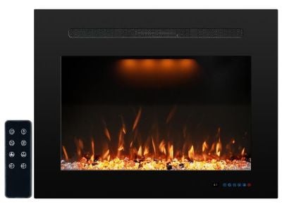 Why Ultra Slim Wall Mounted Electric Fires Are Ideal for High-Rise Installations?