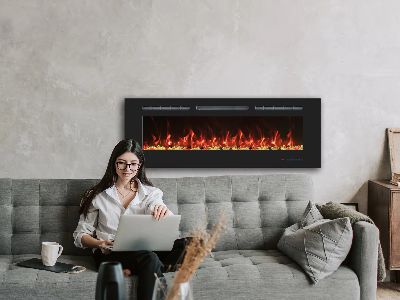 La structure technique des systèmes de cheminées électriques murales