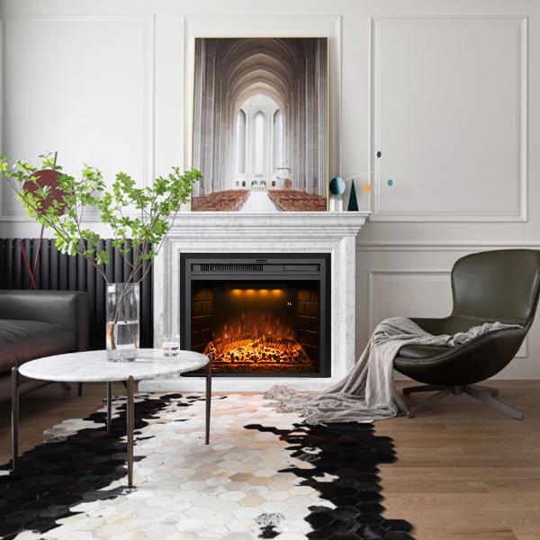 Gebruik Inbouw Muur Open Haard: