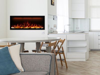 Comment obtenir des effets de flammes réalistes avec des unités d'insert à vapeur d'eau