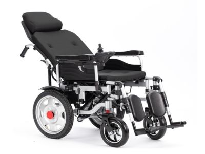Economic Steel Frame Electric Wheelchair Foldable Durable Power Wheelchair For Elderly, Low Cost Bulk Wholesale Supply