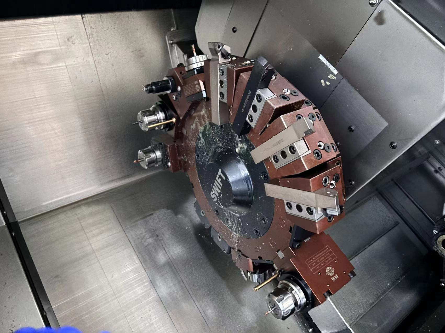 DAS Manufacturer CE Certified CNC Lath Machine With Y Axis and Tailstock details