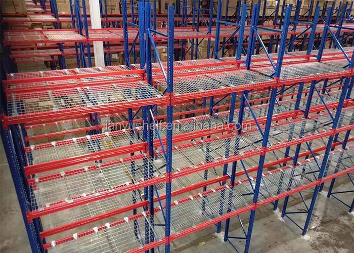 Factory Warehouse Storage Heavy Duty Selective Steel Pallet Racking System Selective Industrial Storage Racking supplier