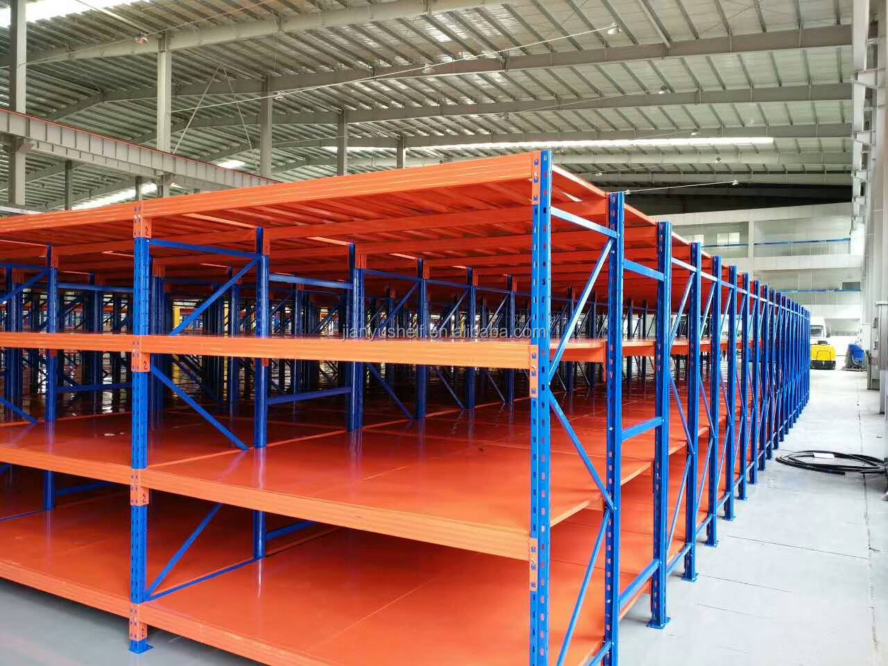 Factory Warehouse Storage Heavy Duty Selective Steel Pallet Racking System Selective Industrial Storage Racking factory