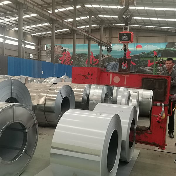 Bobina de acero galvanizado por inmersión en quente