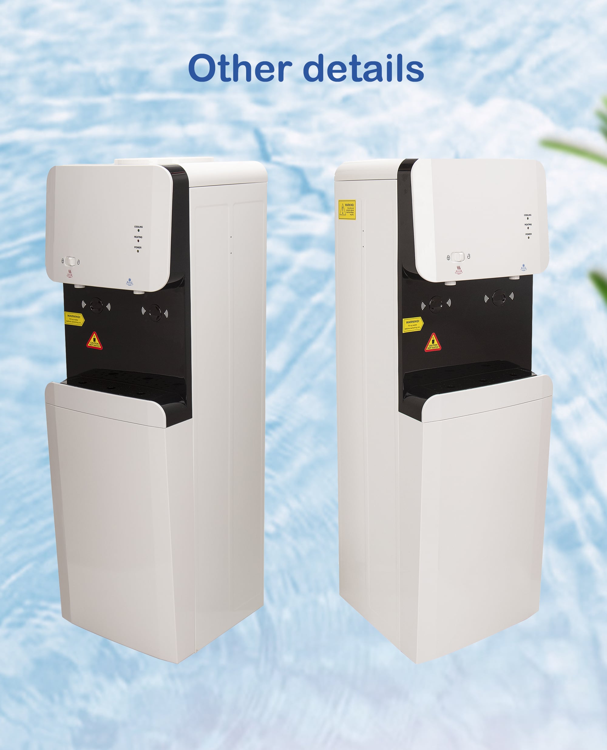 5 Gallon Bottle hot and cold freestanding water dispenser supplier
