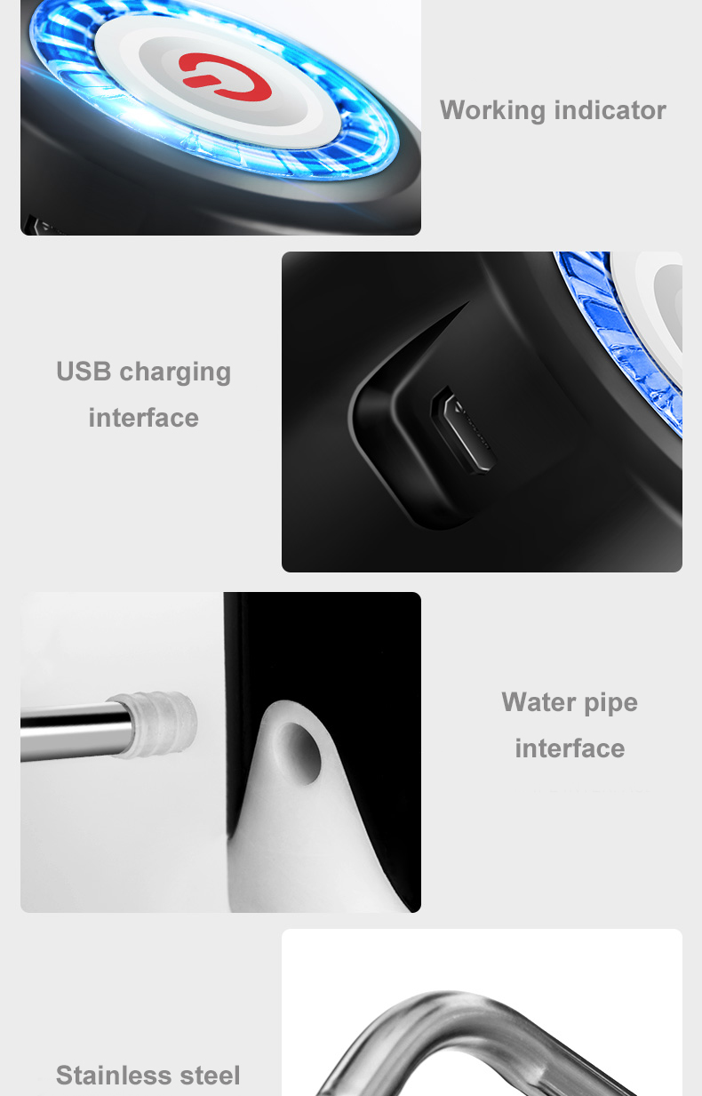 Water Dispenser Usb Charging Automatic Drinking Portable Drinking Water Pump manufacture