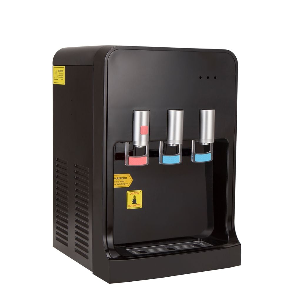 Hot Cold And Warm Water Dispenser Three Taps Mini Desktop factory