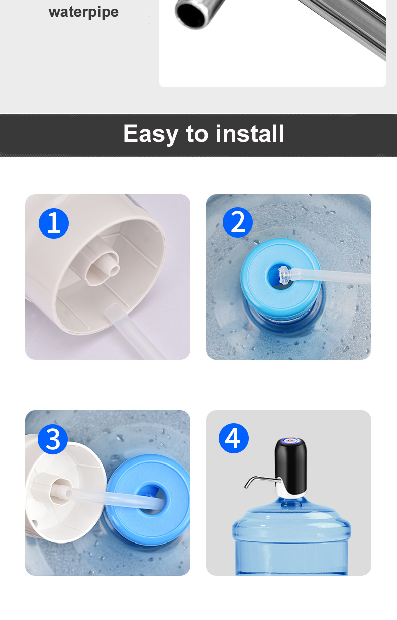 Water Dispenser Usb Charging Automatic Drinking Portable Drinking Water Pump supplier