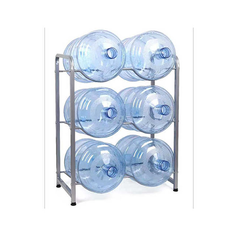 Water Cooler Jug Rack 5 Gallon Water Bottle Storage Rack Detachable Heavy Duty Water Bottle Cabby Rack for Home Office