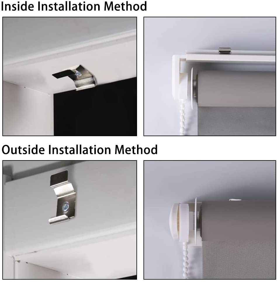 High Quality Modern Design Chain Roller Shade for Home/Office Windows Smooth Lifting Durable Rope Built-in Technique manufacture