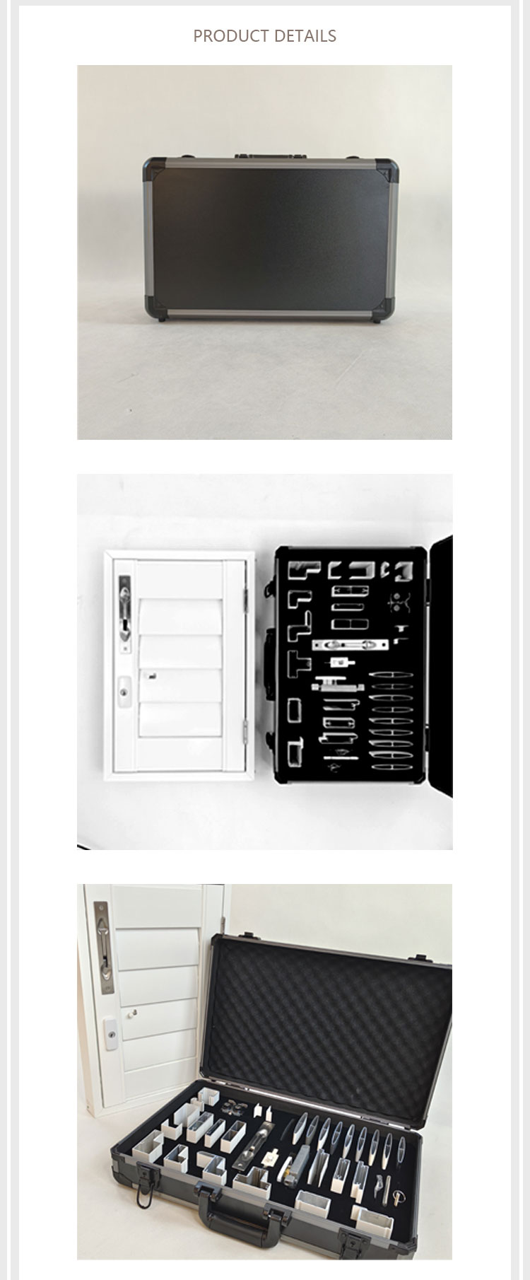 Ashwood Daily Use Horizontal Shutter Darker Color with Distinct Wood Grain Pattern details