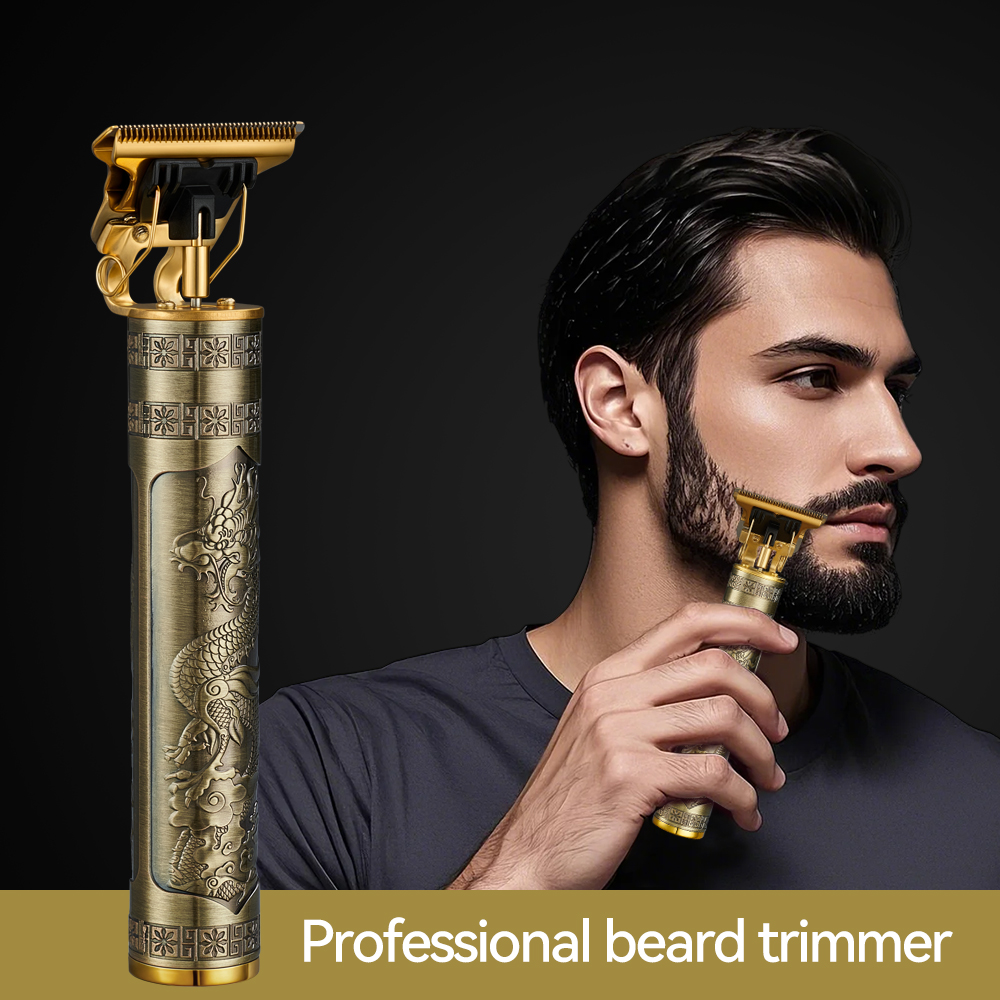 product metal usb professional rechargeable cordless for men electric hair trimmer hair clippers-13