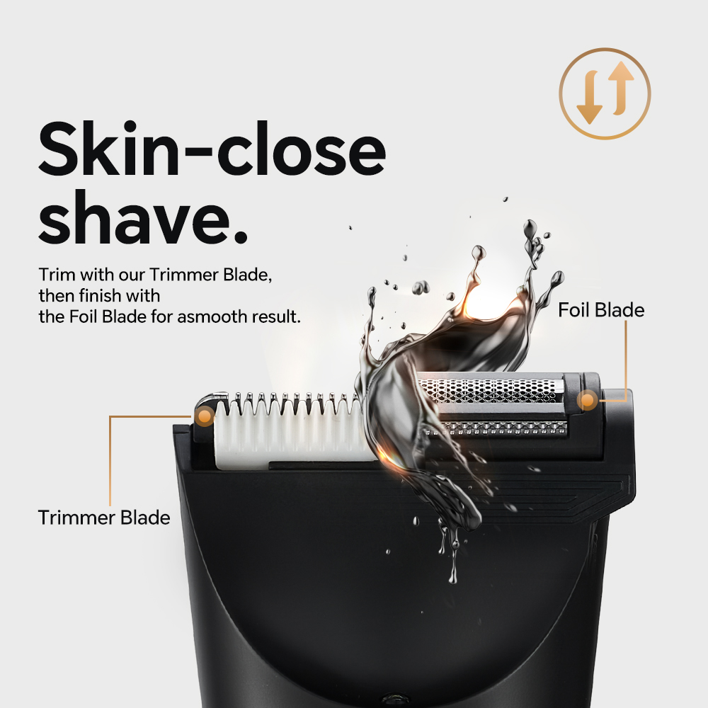product mens professional use ceramic body hair trimmer epilator shaver kit wholesale beard grooming personal use product category-9