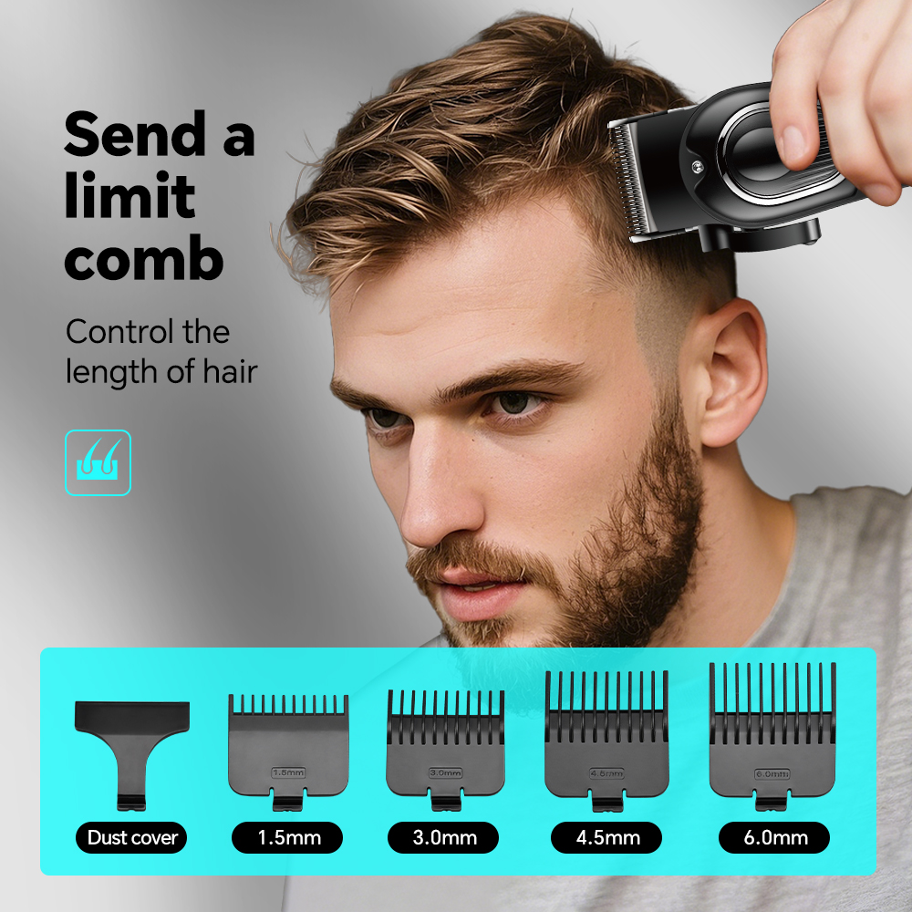 product professional manufacturers rechargeable electric mens hair trimmer usb shaving machine for clipper for household use english-14