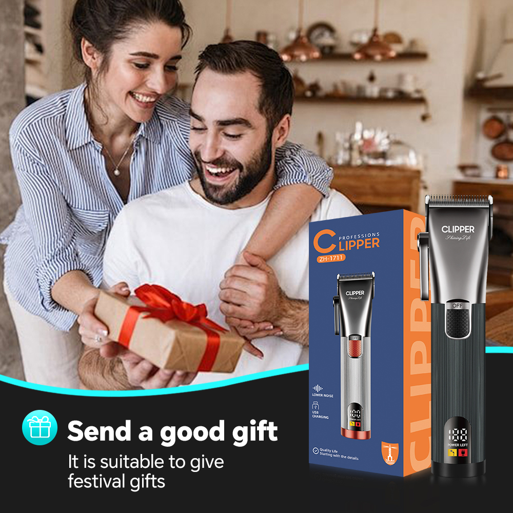 product usb rechargeable personal care shaver set electric haircut for clipper stainless steel blade english operating for home use-14