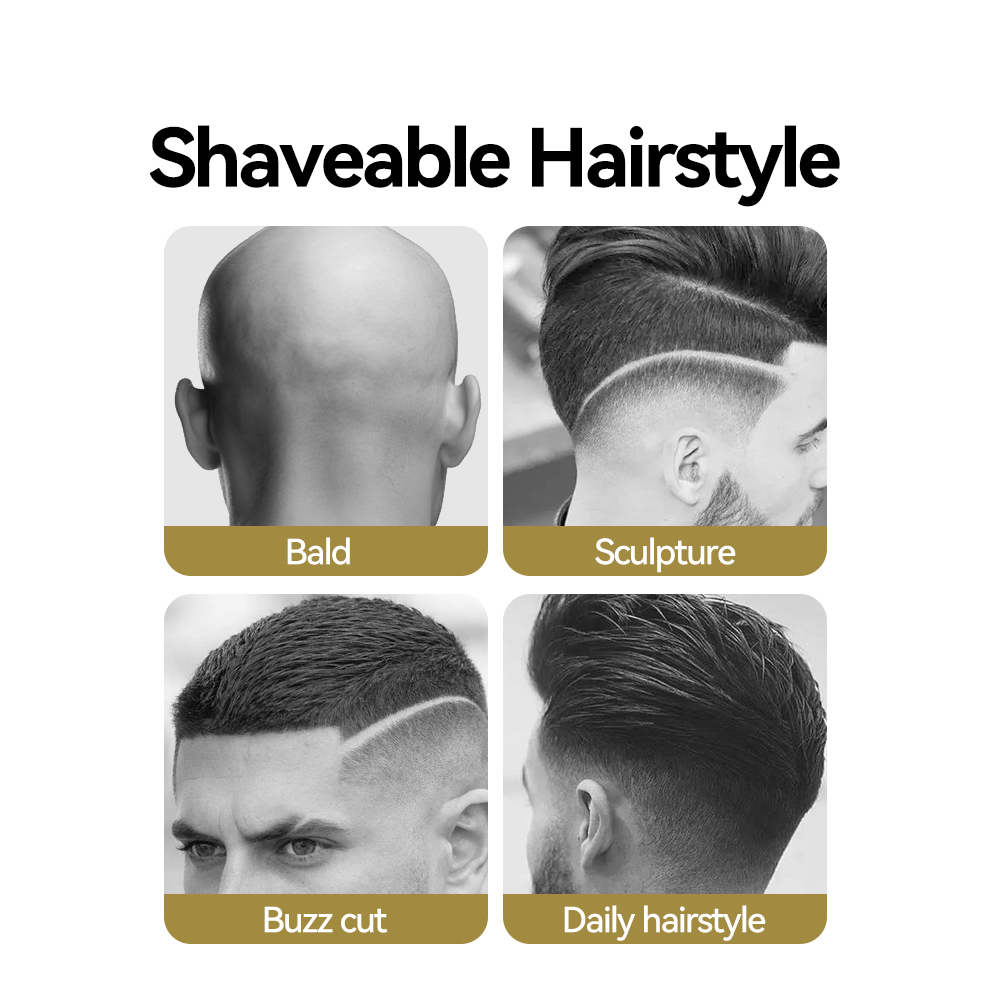 product metal usb professional rechargeable cordless for men electric hair trimmer hair clippers-12