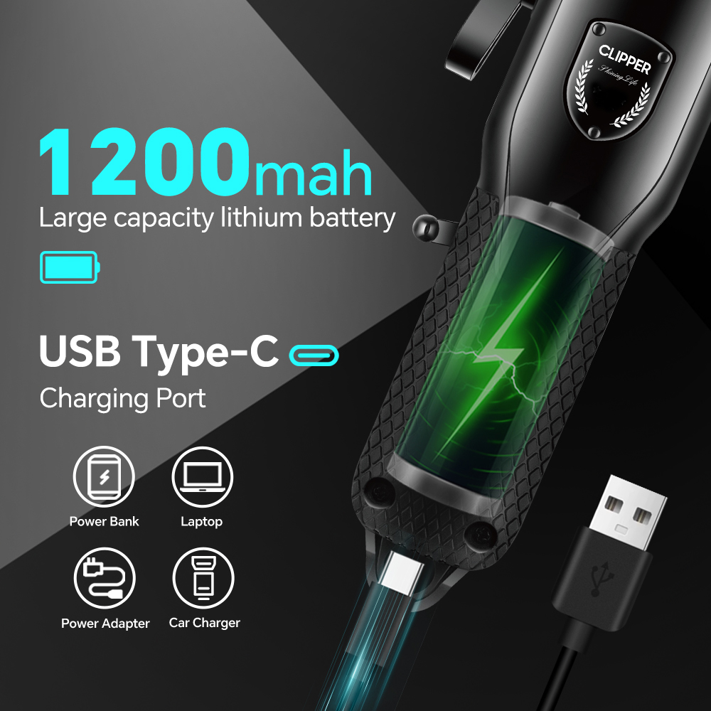 product professional mens haircut machine electric hair for clipper new custom household electric for clipper in english operating-14